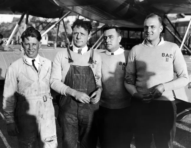 Byrd Expedition crew members, 1933